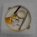 Incense Burner Holder, Palo Santo Holder, Sage Holder for Burning, Incense Holder for Sticks, Candle Holder, 5.9 inches Ceramic Ash Catcher Tray for Meditation Yoga Room