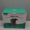 Hibird 4K HD Smart Bird Feeder with Camera Solar Powered, 2.4GHz/ 5GHz Dual WiFi Auto Capture Bird Video, Real-time Notifications & Live Streaming, AI Identify 10000+ Species for Gift