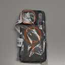 Magnetic 3 in 1 for iPhone 17 Pro Max Case, [OmniDirectional Protection] with 1x Screen Protector + 1x Camera Cover, [Seamless Work with Magsafe] Protective Case for iPhone 17 Pro Max Cosmic Orange