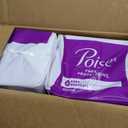 Poise Incontinence & Postpartum Pads for Bladder Leaks, 4 Drop Moderate Absorbency, Regular Length, 132 Count