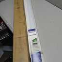 CITOLEN Motorized Zebra Blinds with Remote, White, 48" W x 72" H