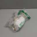 Yookeer 36 Pcs Gingerbread Christmas Ornaments Wood Christmas Tree Bow Hanging Ornaments Vintage Farmhouse Xmas Decoration Tags with Rope Decor for Winter Holiday Decorations