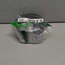 Salt and Pepper Bowl/Dual Compartment Cellar with Swivel Top for Salt, Spice and Herbs Storage (Black)