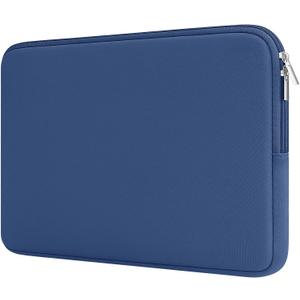 RAINYEAR 11-11.6 Inch Laptop Sleeve Case Soft Lining Carrying Bag Compatible with MacBook Neo A18 11.6" MacBook Air for 11" Notebook Computer Tablet Chromebook (Navy Blue, Upgraded Version)