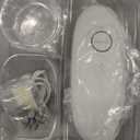 Body Sculpting Machine, Professional Cordless Handheld Massager Electric Cupping Therapy Massager  for Belly, Waist, Arms, Leg, Home Tool for Women (White)