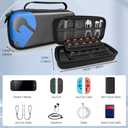 Carrying Case for Switch 2 (2025),Switch 2 Carry Case with 20 Games Cartridges,Portable Large Capacity Protective Hard Shell Travel Bag Pouch for Switch 2 Console & Accessories (Z-for switch2)
