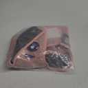 cyeollo Fleece Dog Coat Reversible Dog Jacket Sweater Turtleneck Sherpa Jackets Winter Pet Clothes Warm Cold Weather Coats for Small Dogs, Pink XL (X-Large (22-28lbs))