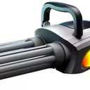 Electric Water Gun for Adults Kids, Automatic Squirt Gun with a Long Range of up to 10M, LED Light Large Capacity IP7 Waterproof Fully Auto Water Gun Gift for Boys Girls (Single cell)