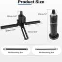 Crankcase Splitter Separator & Crank Puller Installation Tool Compatible with Motorcycle Dirt Bike for Disassembling Vertically Split 2 or 4-stroke Crankcase