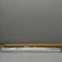 Shower Door Glass Support Bar, 26.96" to 48.54" Adjustable Stainless Steel Wall-to-Glass Shower Stabilizer Rod for 1/4", 5/16", 3/8", Brushed Nickel