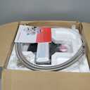 Mini Tank Water Heater Electric 2.5 Gallon Under Sink Instant Hot Water Heater with LED Dsiplay,T&P Valve,3-Way Diverter,110V 120V Point Of Use Water Heaters for Kitchen RV Bathroom White