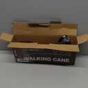 Elegant Walking Cane for Women, Foldable & Adjustable Cane for Seniors with Self-Standing Tip | Lightweight Mobility Aid for Stability & Balance Support (Blue&Red Floral Printed)