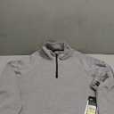 Speedo unisex-adult Sweatshirt Quarter Zip Pull Over Team Warm Up, M