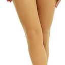 YOGAPRO Rip Resistant Tights for Women, 40D Semi Sheer High Waist T-Crotch Durability Pantyhose, L/XL