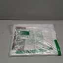 LiBa Bathroom Shower Curtain - Waterproof Plastic Shower Curtain Premium PEVA Non-Toxic with Rust Proof Grommets 10G Heavy Duty Bathroom Accessories 72x72