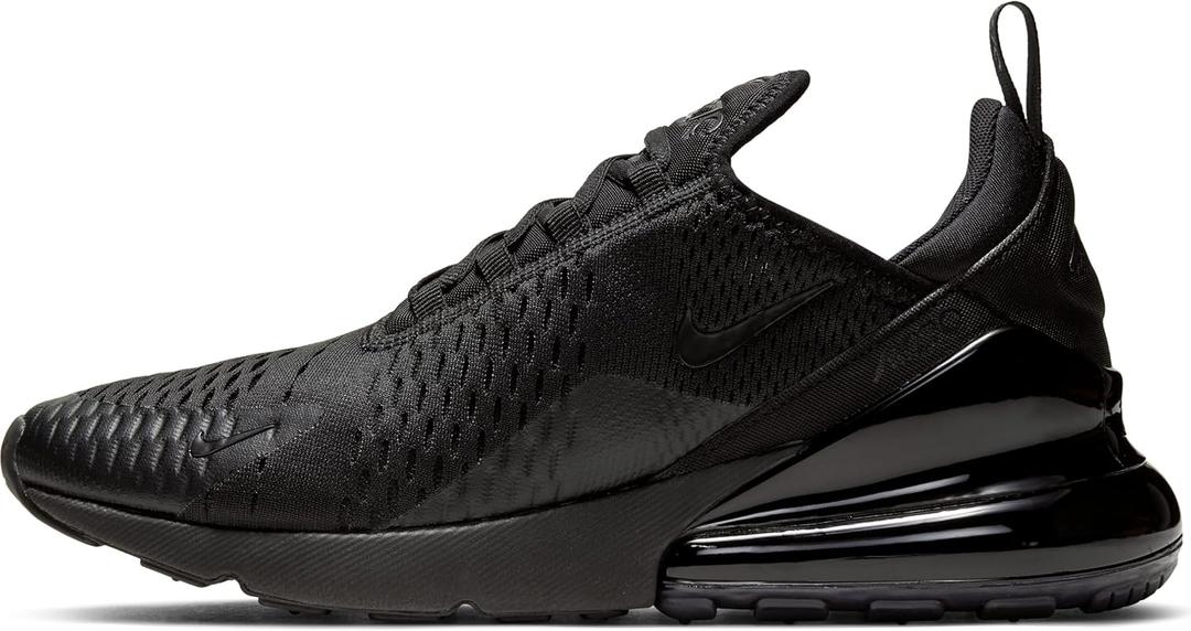 NIKE Air Max 270, Men's Air Max 270 Sneaker, Black (Black/ Black/ Black 005), 9.5 UK (44.5 EU)