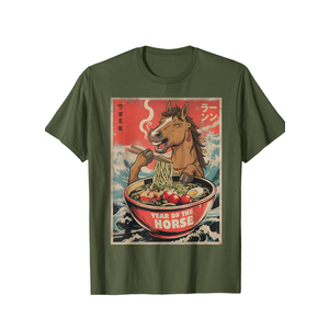 Zodiac Chinese New Year of The Horse 2026 Ramen Youth L