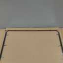 OMAIGAR 24x24 Picture Frame for 24by24 Square Poster Photo Canvas Certificate Black High Transparent Photo Frame Wall Desktop Horizontal Vertical 24 x 24