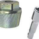 1.5" Tub Drain Extractor Drain Removal Tool Removes Old Broken Stubborn and Rusted Drains with Ease Strong Grab Plumbing