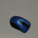 memzuoix 2.4G Portable Wireless Mouse, 1400 DPI Mobile Optical Cordless Mice with USB Receiver for Computer, Laptop, PC, Desktop, MacBook, 5 Buttons, Blue
