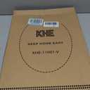 KHE Elongated Toilet Seat 18.5 Inch, Soft Close, White