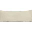 Sunflower Body Pillowcase 100% Cotton Long Pillow Cover/Case Envelope Closure 1 Pack, 2054 inches Ash, Soft and Breathable