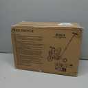 5-in-1 Tricycle for Toddlers 1-3, Convertible Toddler Bike with Push Handle & Removable Pedals, Balance Bike with Colorful Lighting Wheels, Adjustable Seat Height with Backrest (Purple)