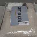 Apricot Pinch Pleated Linen 100% Blackout Curtains 96 Inches Long 2 Panels Insulated Thermal Full Blackout Drapes for Bedroom Living Room Darkening Pinch Pleat Curtains with Hooks Rings Clips 8 FT