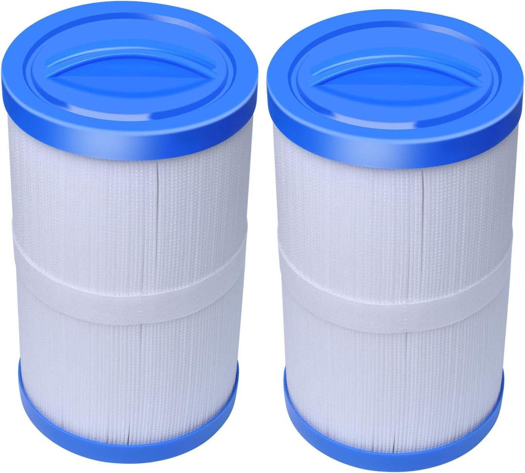 PWW35L Hot Tub Filter Cartridge Filter Compatible with Unicel 4CH-935 Waterway 817-4035 Teleweir 35 SF, Pool & Spa Filter, 2 Pack