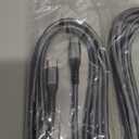 Durcord USB C Cable, Upgarded 2Pack 10ft Fast USB Type C Charging Cable for Android/Phone/Pad/Laptop, Type C Charger Braided USB Cable Compatible withi Phone 17/16/15/Pro/Plus/Max/SamSung-Silver