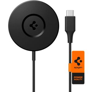 Spigen ArcField (MagFit) for MagSafe Magnetic Wireless Charger for iPhone 16e 16 Pro Max Plus 15 14 13 Pro Max Plus Mini 12 Pro Max Fast Wireless Charging Pad