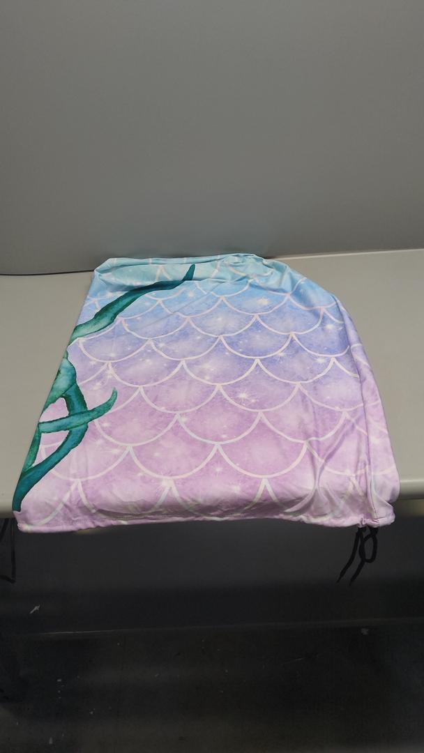 Mermaid Scale Drawstring Bag, 21"x26" inches