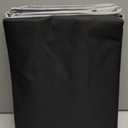 Garnetics Outdoor TV Cover 90 Inch – Waterproof, Weatherproof TV Enclosures with Smart Shield Screen Protectors, Ideal for Outdoor Use, Moving, and Storage - Black, 86" - 90" HQ