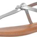 Amazon Essentials Women's Casual Thong Sandal with Ankle Strap (7.5)