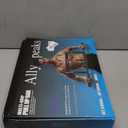 Ally Peaks Pull Up Bar for Doorway | Thickened Steel Max Limit 440 lbs Upper Body Fitness Workout Bar| Multi-Grip Strength for Doorway | Indoor Chin-Up Bar Fitness Trainer for Home Gym Portable (silver2)