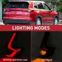 LED Outer Tail Light Rear Lamp Assembly Compatible for 2023-2026 Honda CR-V CRV Right Passenger Side HO2805127