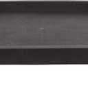 13 Inch Square Rolling Plant Caddy Saucer with Wheels, Heavy Duty Wheeled Planter Stand for Potted Plant, Coaster Roller Base Tray with Casters, Flower Pot Dolly Holder for Indoor Outdoor (Brown)