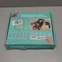 30X 10X Extra Large Floor Magnifying Glass with Light and Stand,60 LED Flexible Gooseneck Floor Magnifying Lamp with 5 Color Modes, 2-in-1 Lighted Magnifiers for Close Work, Sewing,Crafts, Painting