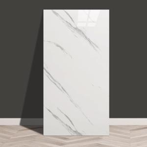 Haimin Wall Panels Peel and Stick 20 Pieces 23.6x11.8in (38.7 Sq. Ft. Coverage) Lightweight Backsplash Marble Look Tilenot Real Marble, Ideal for Kitchen Bathrooms Living Rooms Bedrooms (White-JSB)