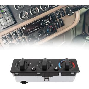 Dasbecan Q21-6012 Trucks AC Heater Climate Control Panel Compatible with 2008-2015 Peterbilt 384 Cab Air Conditioning Controller Switch Replace# Q216012