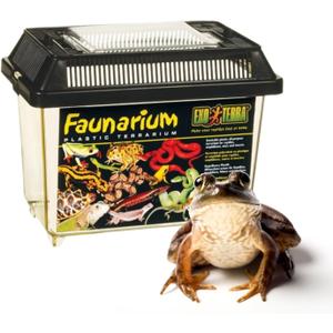 Exo Terra Faunarium, Plastic Reptile Terrarium, Large, PT2265