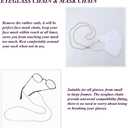 KAI Top Eyeglass Chain Sunglasses Chain Fashion Glass Bead Mask Lanyard Chain Face Mask Chain for Women Men (Champage)