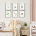 upsimples 11x14 Picture Frame Set of 5, Display Pictures 8x10 with Mat or 11x14 Without Mat, Wall Gallery Photo Frames, Gray