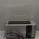 Mueller UltraToast Full Stainless Steel Toaster 4 Slice, Long Extra-Wide Slots for Bagels and Waffles, 6 Browning Levels, LED Display, Cancel/Defrost/Reheat Functions & Removable Tray, Kitchen Gadgets