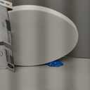 KOHLER 20110-0 Brevia, Slow Close Toilet Seat, Elongated Toilet Seat, Grip-Tight Bumpers Quick-Attach Hardware, White