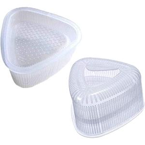 Triangle Sushi Mold Form DIY Tool, White 2 pcs