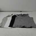 Ultra Performance Women's Athletic Workout Tank Tops 4 Pack Women's Running Shirts Casual Loose fit Gym Tanks for Women (XXL, Black / White / Grey Powder / Charcoal Heather)