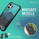 Smartish iPhone 17 MagSafe Case - Gripzilla Protective Magnetic Case for Men [Rugged + Tough] Military Grade Heavy Duty Grip Armor - Drop Tested for iPhone 17 - Moving Mountains