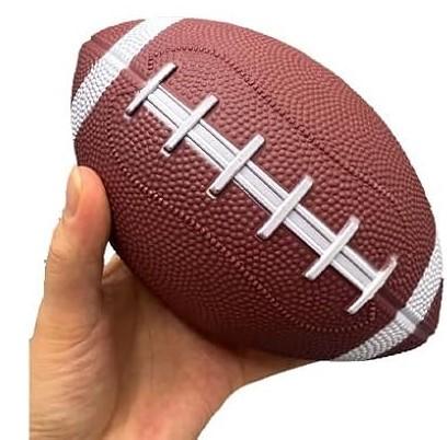 Toy Football 1PCS 6 inch Small Mini Ball for Kid Toddler Soft Rubber Come with Random Color Pump Needle Boys Girls Gift Party Decor