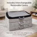Tri Fold Floor Mattress Twin with 2 Washable Covers, 6-Inch Foam